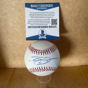 REED JOHNSON BRAVES/DODGERS/CUBS SIGNED AUTOGRAPHED M.L. BASEBALL BAS BC94372
