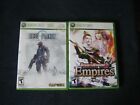 XBOX 360 GAMES~Lost Planet: Extreme Condition + Dynasty Warriors 5 Empires 