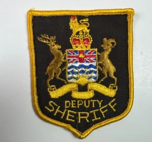 3.25" British Columbia Deputy Sheriff Canada Patch BB3C - Picture 1 of 2