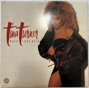 Anna Mae Bullock ‘Tina Turner’ Authentic Signed Auto LP RECORD & SLEEVE SSC COA - Picture 1 of 9