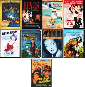 9 Set Collection of Classic Films on DVD, Includes Mary Poppins + More ! - Imagen 1 de 10