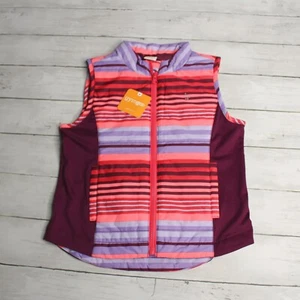 Gymboree Girl's Sleeveless Puffer Jacket Vest Size M 7-8 Gymgo Athletic - Picture 1 of 8