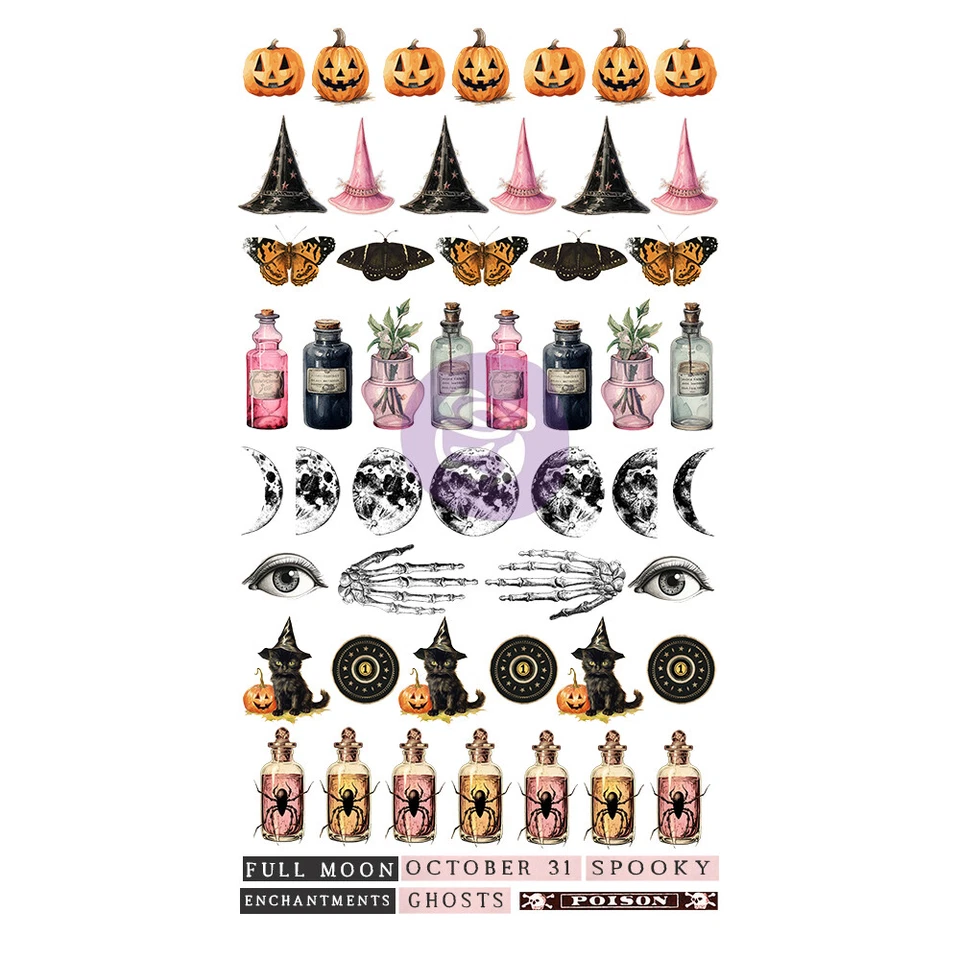 Prima Magic Spell Puffy Stickers   - image 1 of 1