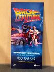 Back To The Future Musical West End Flyer Leaflet