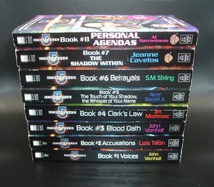 Babylon 5 Bücher Lot 1 bis 8 Taschenbuch Dell Erstdrucke 1995 - 1997 - Bild 1 von 5