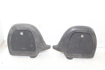 2013 Harley Davidson Road Glide Lower Fairing Storage Containers Set w/ Key - Image 1 of 4