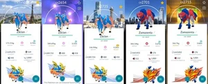 Zacian, Zamazenta XXL, XL | For exhibitions | Pokemon Trade Go✨ - Picture 1 of 4
