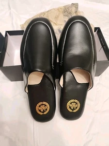 Men's LB Evans Duke Scuff Slip-on Slipper, Style 2761, Size 10, Color Black, NWB - Picture 1 of 5