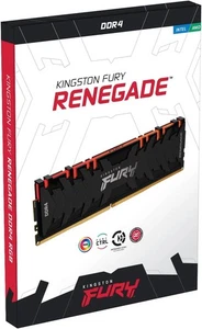 Kingston Fury Renegade 16 GB (2 x 8 GB) 4800 MHz DDR4 CL19 KF448C19RBK2/16 - Picture 1 of 1