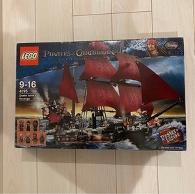 LEGO Pirates of the caribbean Queen Anne's Revenge 4195 W/Manuals & Box