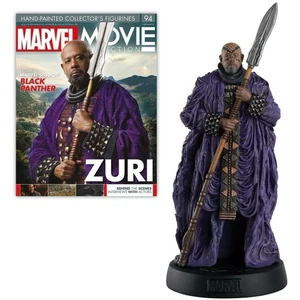 Eaglemoss Marvel Movie Figurine #94 Zuri Black Panther With Magazine - Picture 1 of 4