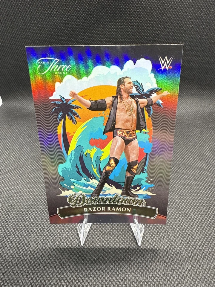 Razor Ramon Downtown 2024 Panini Three Count WWE Legends #4 - Image 1 of 2