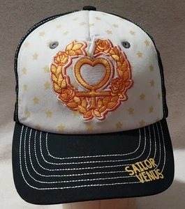 RARE SAILOR MOON SAILOR VENUS EMBROIDERED LOGO CAP HTF SEE PICS - Picture 1 of 8
