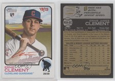 2022 Heritage Real One Special Edition Red Ink /73 Ernie Clement Rookie Auto RC