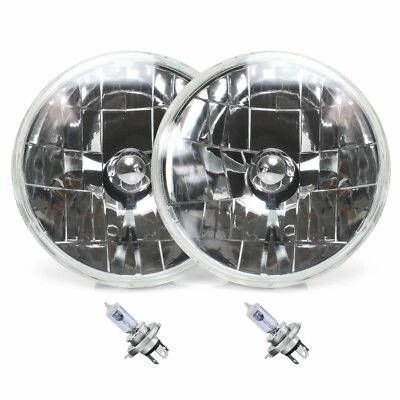 Snake-Eye 7 Inch Halogen Lens Assembly with H4 bulb Pair - Image 1 of 4