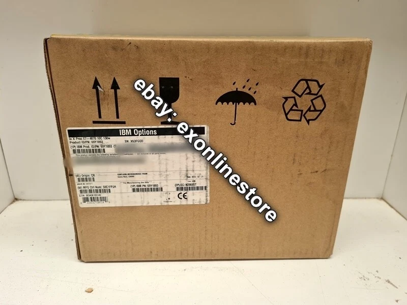 69Y1893 - Ten-Core Intel Xeon E7-4870 2.4 GHz (30 MB cache) 130 W (FRU: 69Y1881) - Image 1 of 1