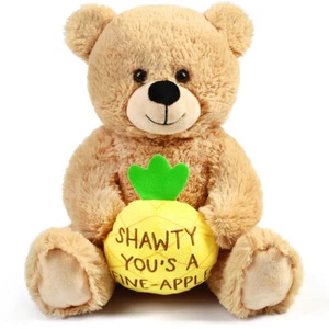 Plush Teddy Bear Stuffed Animals Plushies for Girlfriend Valentine's Day Gift - Picture 1 of 7