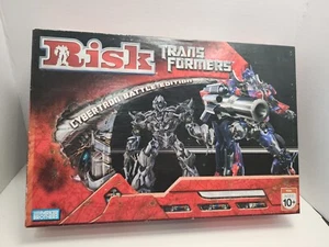 Free Ship - Transformers Risk Board Game Parker Brothers 2007 Complete - Picture 1 of 15
