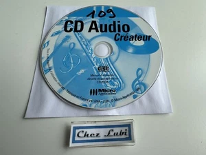 Micro Application - CD Audio Créateur - PC - FR - 1998 - Photo 1/1