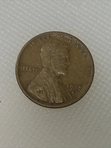 1915 S Lincoln Cent E1 Cover
