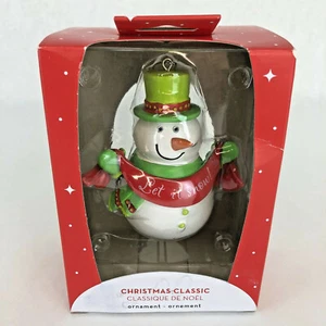 American Greetings Weihnachtsschmuck Let it Snow Schneemann NEU - Bild 1 von 6