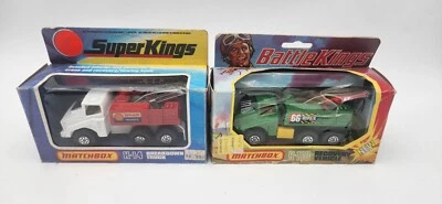 Matchbox Battle Kings K-110 Recovery Vehicle & Super Kings K-14 Breakdown Truck - Image 1 of 4