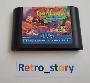 SEGA Mega Drive - Desert Demolition Starring Road Runner & Wile E. Coyote - PAL - Imagen 1 de 4