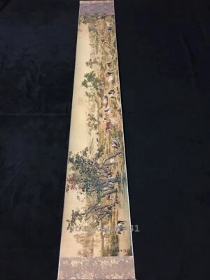 Прокрутка картина Lang Shining's Hundred Steeds - Изображение 1 из 4