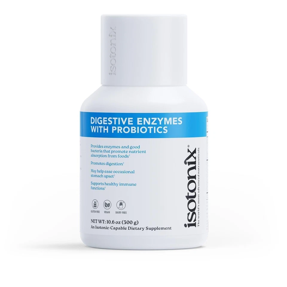 Enzimas digestivas Isotonix con probióticos - 90 porciones, salud intestinal y digestión Foto 1 de 4
