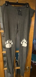 wildfox Paw Print sweatpants Size L - Picture 1 of 3