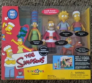 THE SIMPSONS"FAMILY CHRISTMAS" 2001 TRU EXCLUSIVE ELECTRONIC PLAYSET 💎💎💎 - Picture 1 of 3