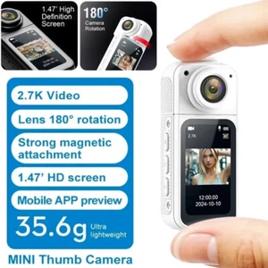 2.7K MINI WIFI Action Camera Thumb Sport Porket POV Outdoor Video Camcorder S70 - Picture 1 of 26