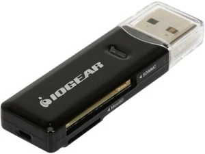 Lecteur flash IOGEAR GFR305SD USB 3.0 compact USB 3.0 SDXC/lecteur de carte MicroSDXC/ - Photo 1 sur 5
