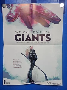 Folded Poster 18" x 24" We Called them Giants / Die - Picture 1 of 3