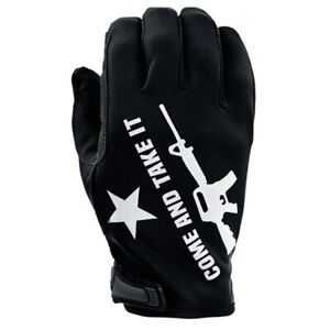 Industrious Handwear IH-COM-XSM Men's Black Come And Take It Gloves - Size XS