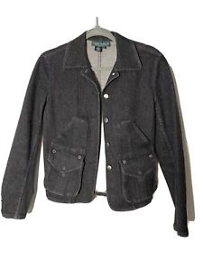 Ralph Lauren Jeans Co. Women’s Dark Wash Denim Jacket Cotton Blend Size 2-4 US
