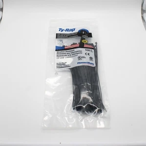 Confezione 100 Fascette Thomas & Betts TY52315MX Ty-Rap Nylon Resistente ai UV 7" - Foto 1 di 2