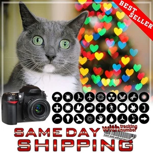 Bokeh Prime Kit, shapes. Special Bokeh Effects System 27 or 72 Patterns - Picture 1 of 8