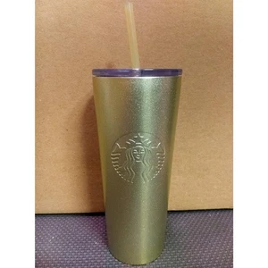 Starbucks 2018 Holiday Collection Silber Edelstahl Tumbler 20oz Neu mit Etikett - Bild 1 von 5