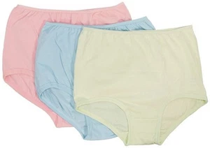 100% Cotton Cuff Leg Panty, Three Pack by Teri Lingerie - Picture 1 of 10