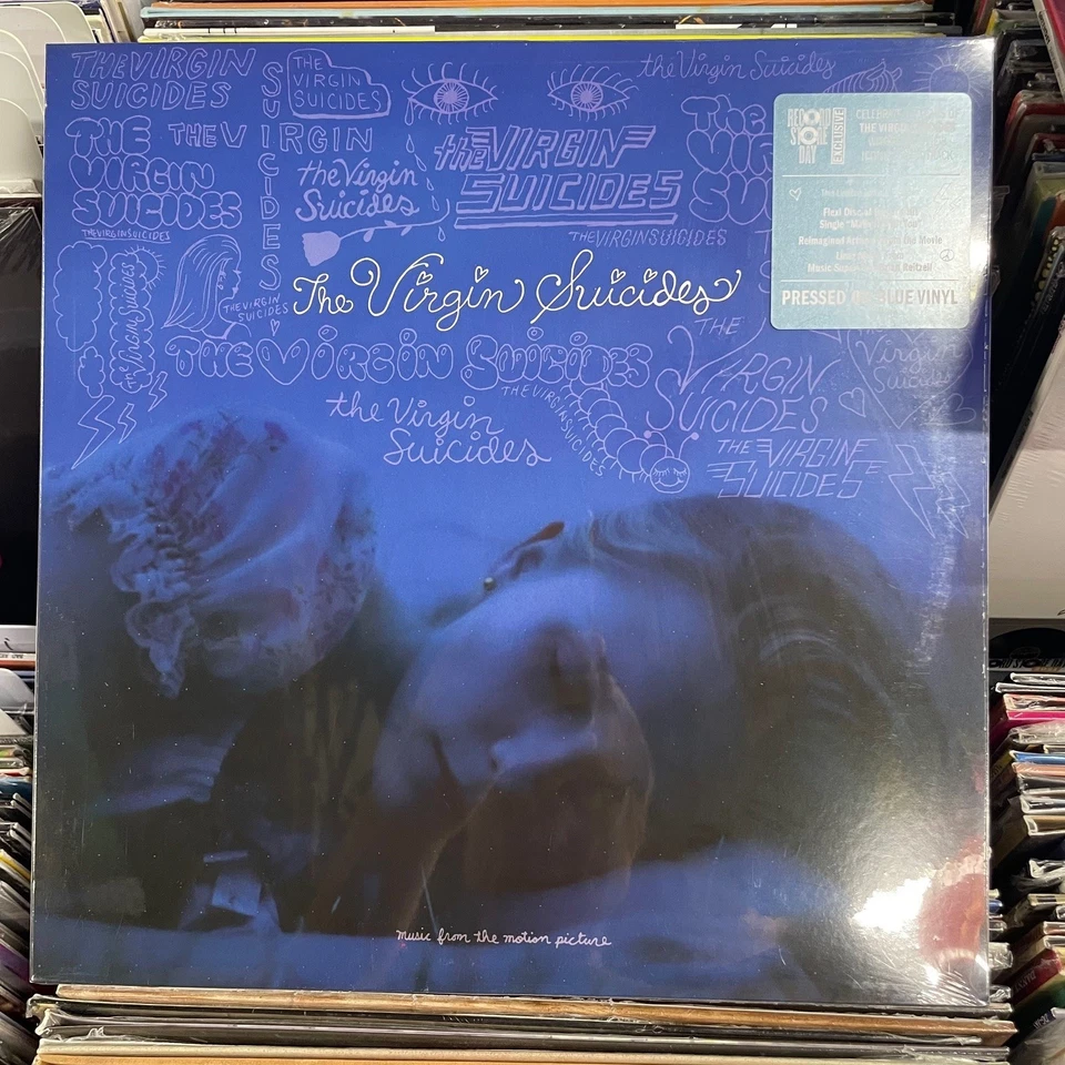 THE VIRGIN SUICIDES Soundtrack BLUE VINYL LP RECORD Brand New! RSD - Image 1 of 1