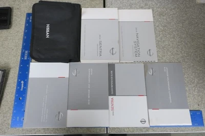 Nissan Sentra Manual do Proprietário 2016 Livro de Navegação 16 Conjunto Frete Grátis OM934 - Imagem 1 de 2