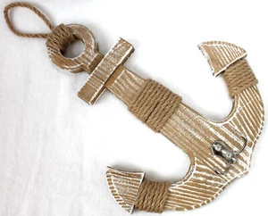 Anker Haken Garderobe Wandhaken Dekoration 40 cm  - Bild 1 von 4