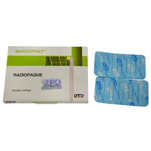 10Pcs Dental RTD MATCHPOST X-Ray RADIOPAQUE Quartz Straight Fiber Posts 1.0mm - Picture 1 of 5