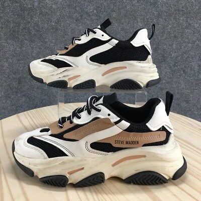 Steve Madden Shoes Womens 9 M Possession Platform Sneakers Multicolor Lace Up - Image 1 of 4