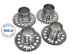 Adaptadores universales cromados de 5 orejetas para llantas Lowrider Wire - Imagen 1 de 3