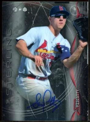 Stephen Piscotty Card 2014 Bowman Sterling Prospect Autographs #BSPASP - Image 1 of 2