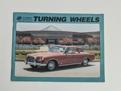 Turning Wheels October 1993 Studebakers Driving Club Foto 1 de 4