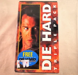 Die Hard VHS Tape Triple Pack (VHS, 1995) NEW, Factory Sealed - Watermarks - Picture 1 of 6