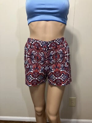 Mujer "Saint Tropez West" ¡¡Realmente Lindo!! Pantalones cortos de cachemira elásticos de algodón talla 2 Foto 1 de 4